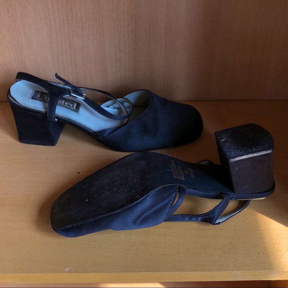 Vintage block heels